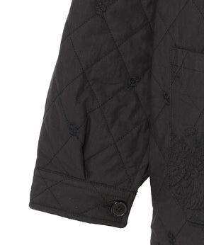 embroidery scallop jacket