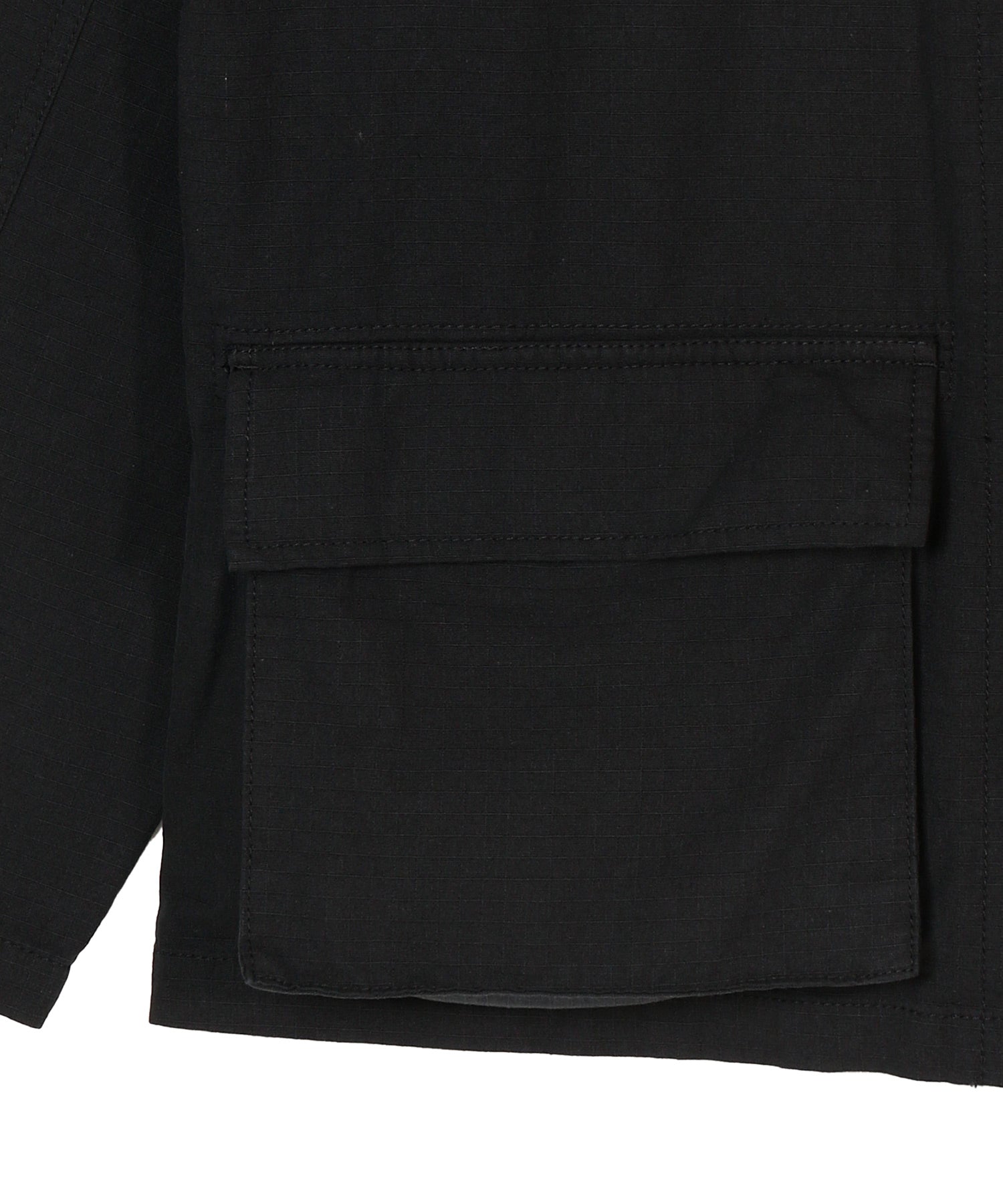 frill collar military jacket