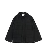 frill collar military jacket