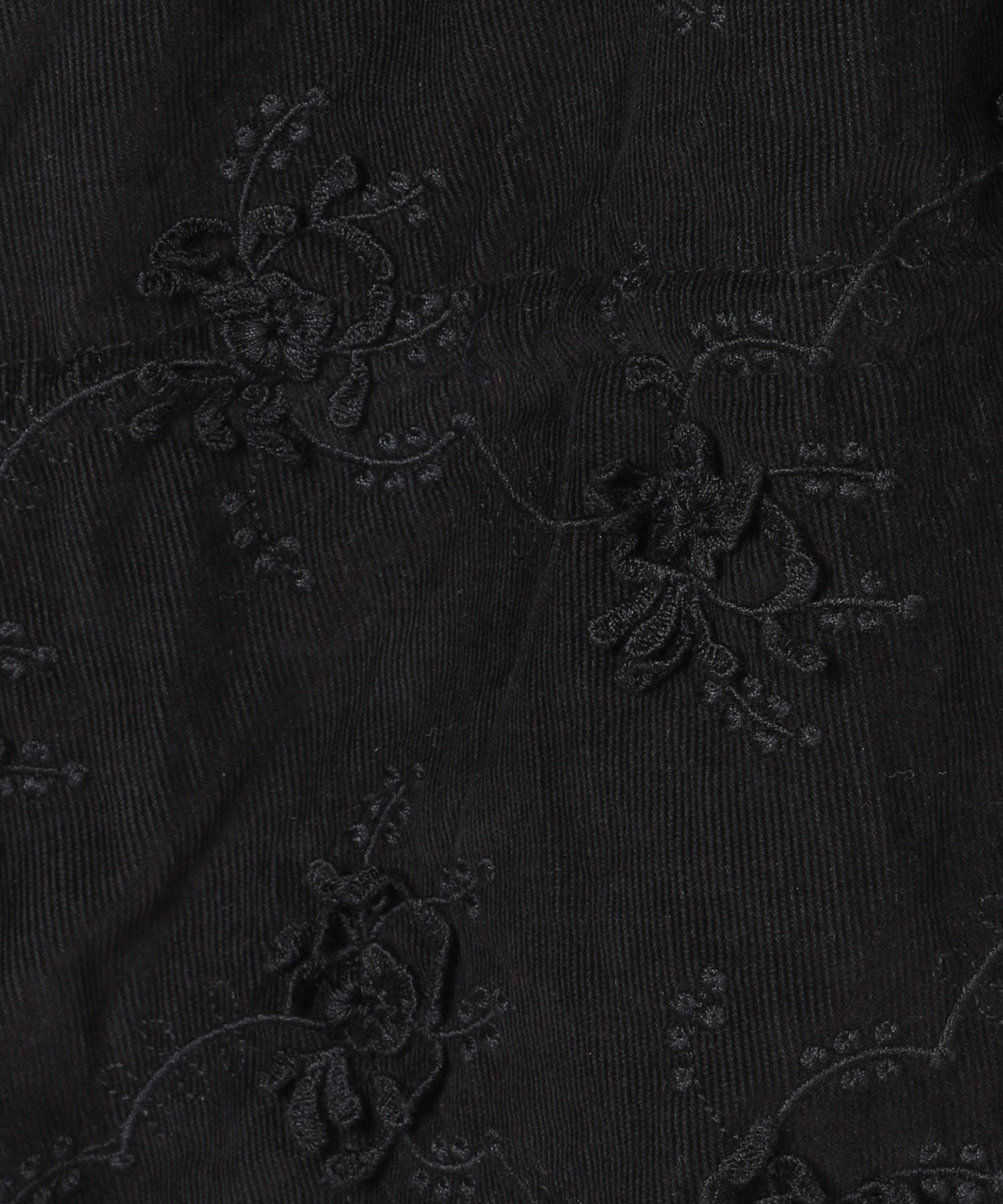 3D embroidery corduroy blouson