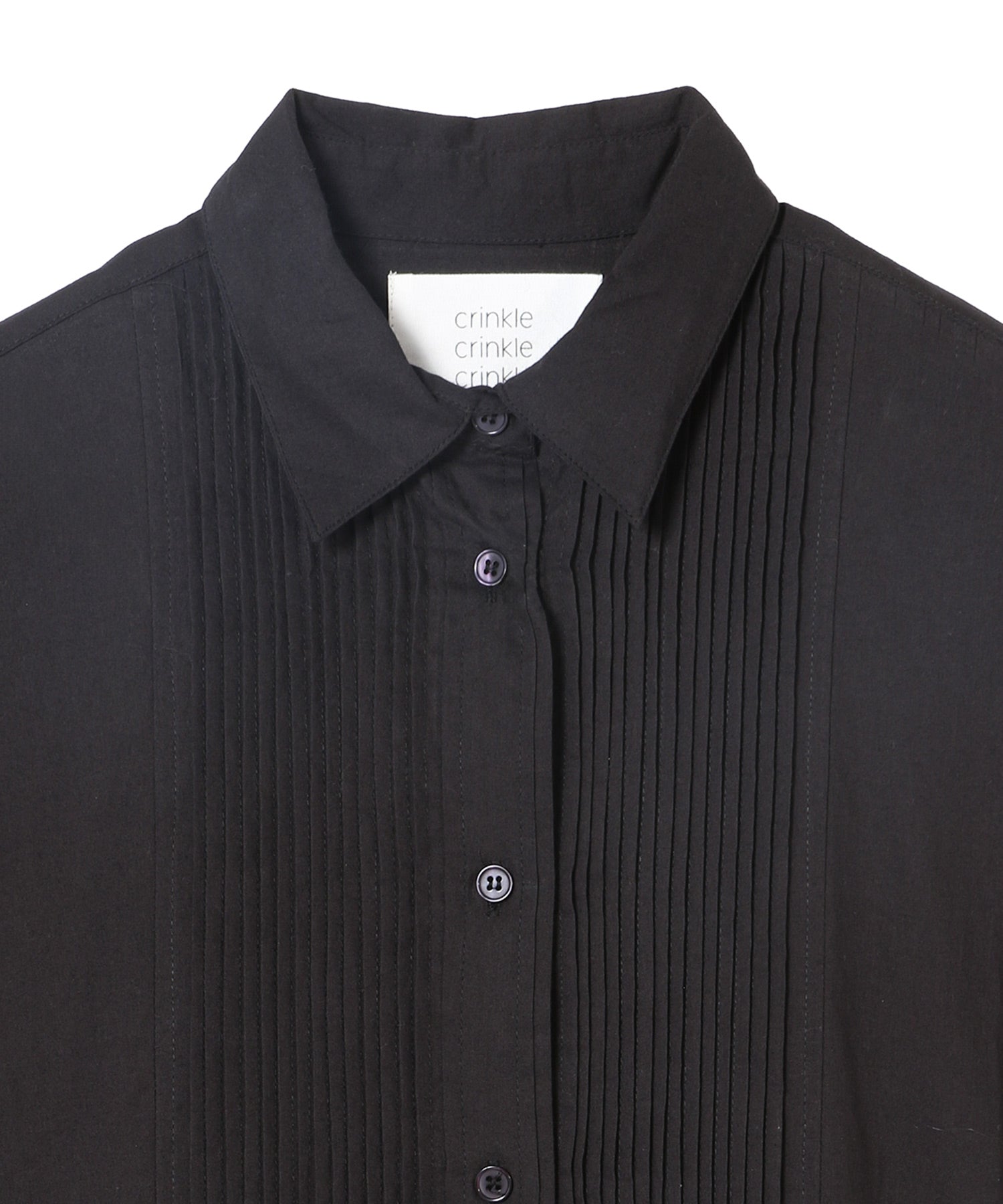 frill long formal shirt