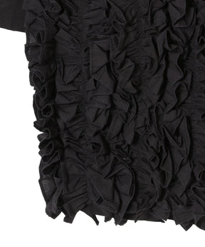 frill long formal shirt