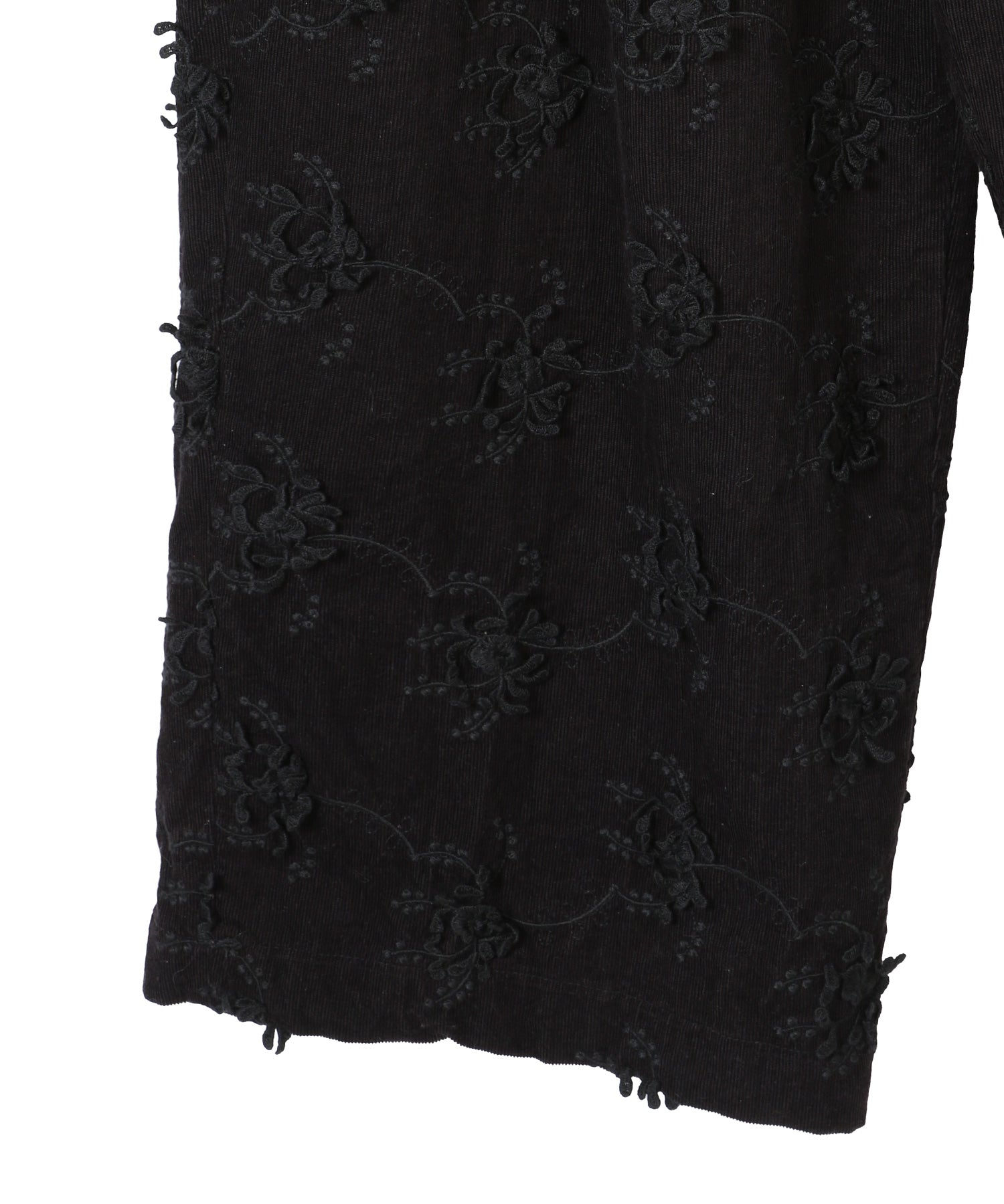 3D embroidery corduroy pants - 433PT043I20263