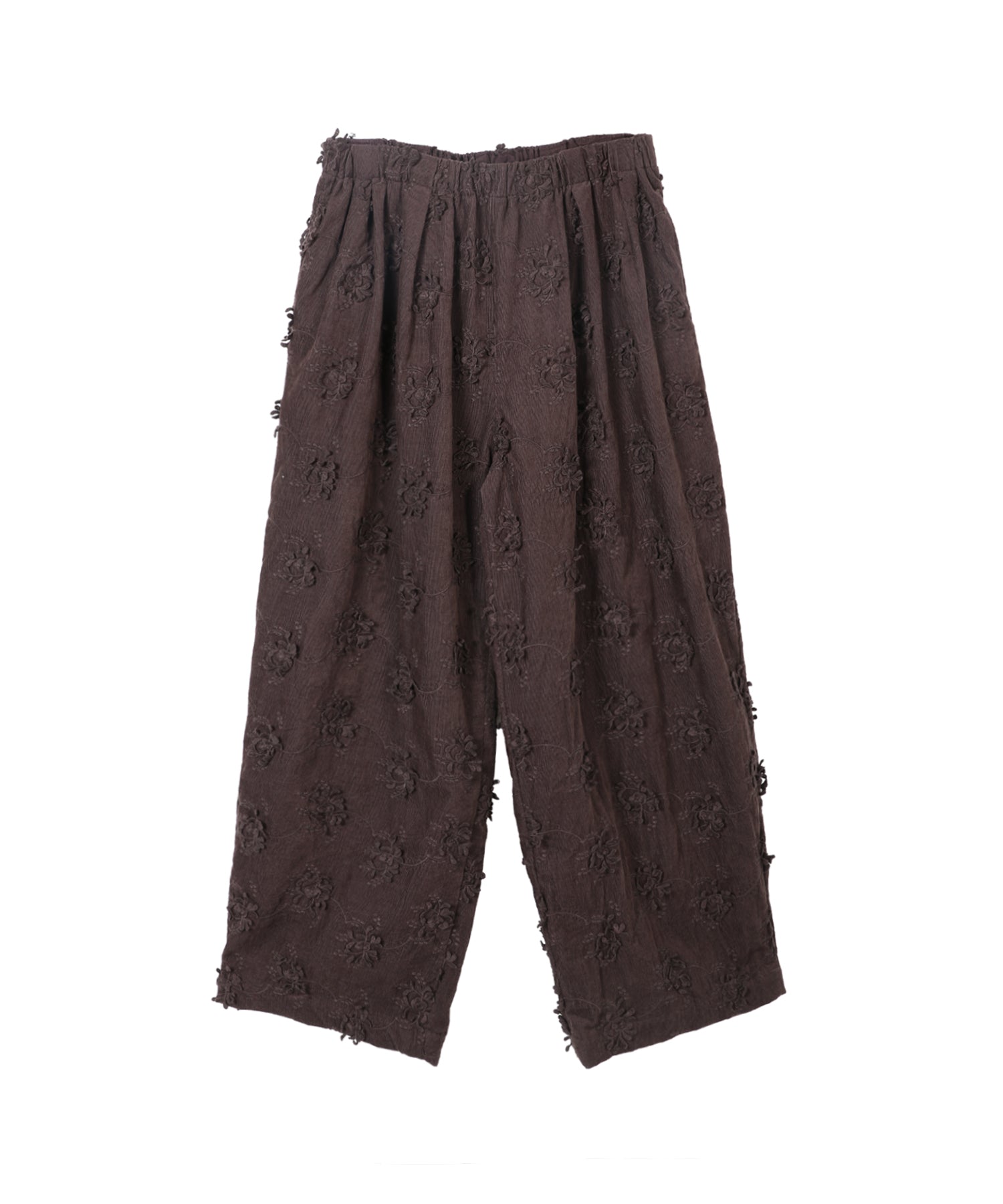 3D embroidery corduroy pants - 433PT043I20263
