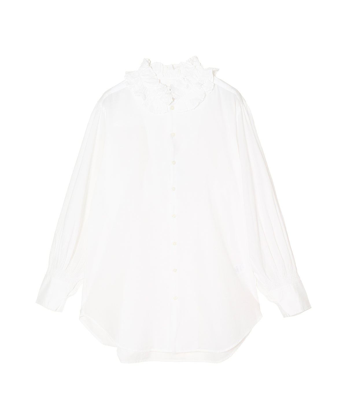 cotton frill collar shirts