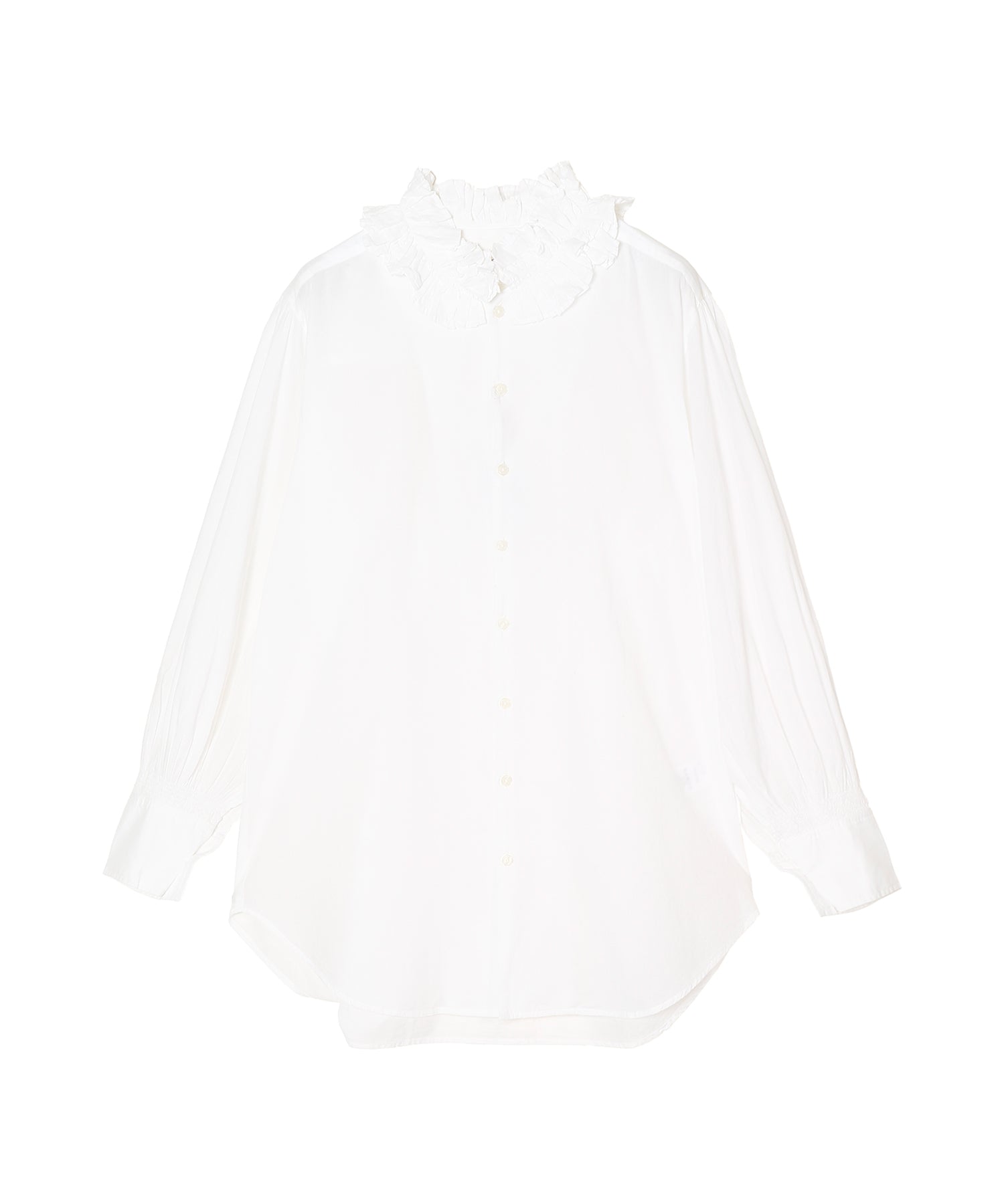 cotton frill collar shirts