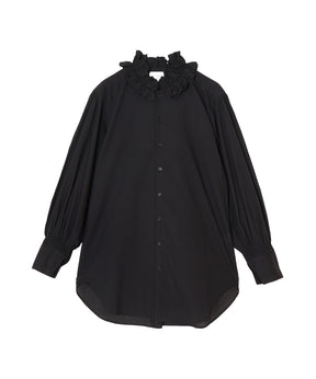 cotton frill collar shirts