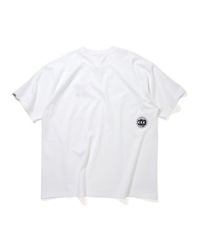 Embroidered Logo Cotton T-shirt_CCCC