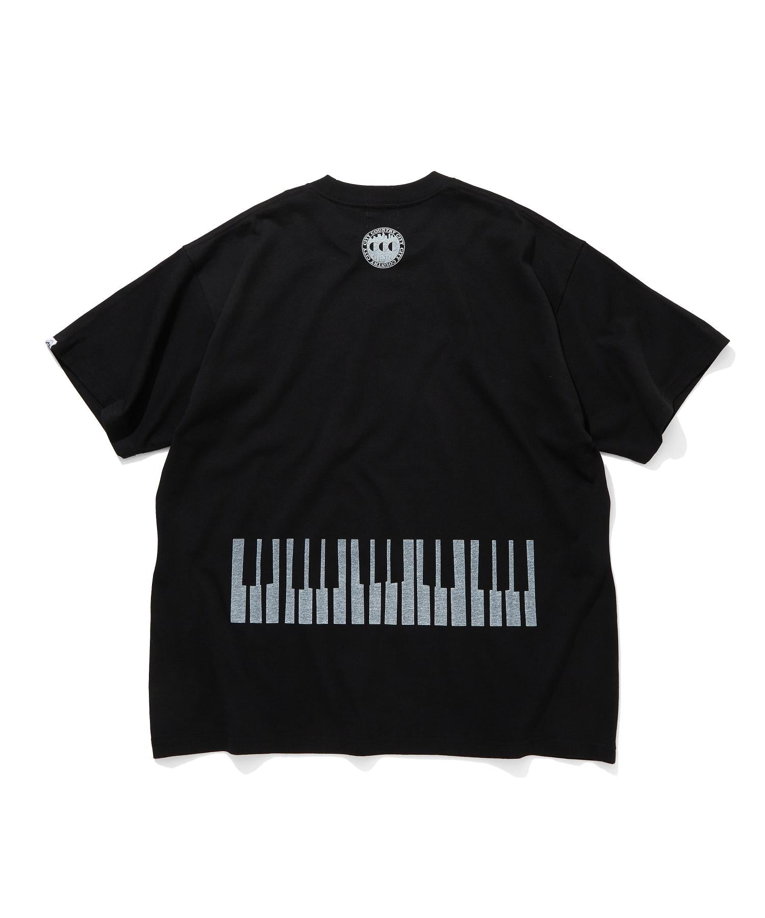 Cotton T-Shirt_City Country City Jazz Satie