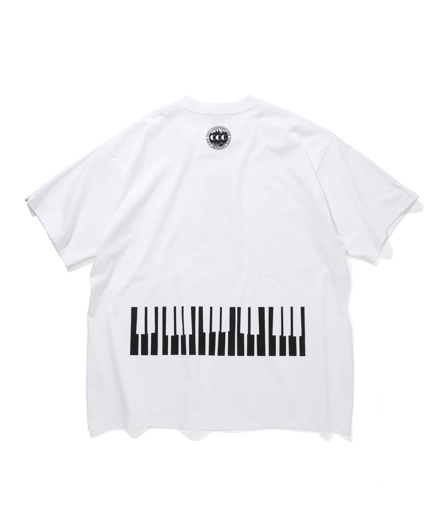 Cotton T-Shirt_City Country City Jazz Satie