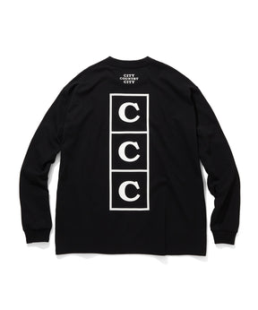 EMBROIDERED LOGO COTTON L/S T-SHIRTS