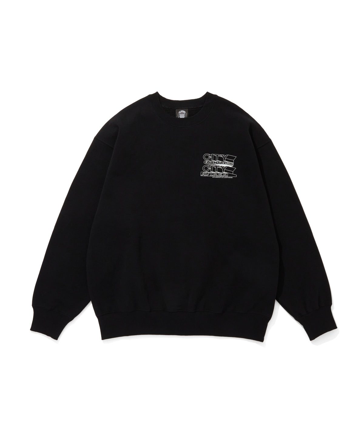 CITY COUNTRY CITY x AVIREX_SWEAT SHIRT