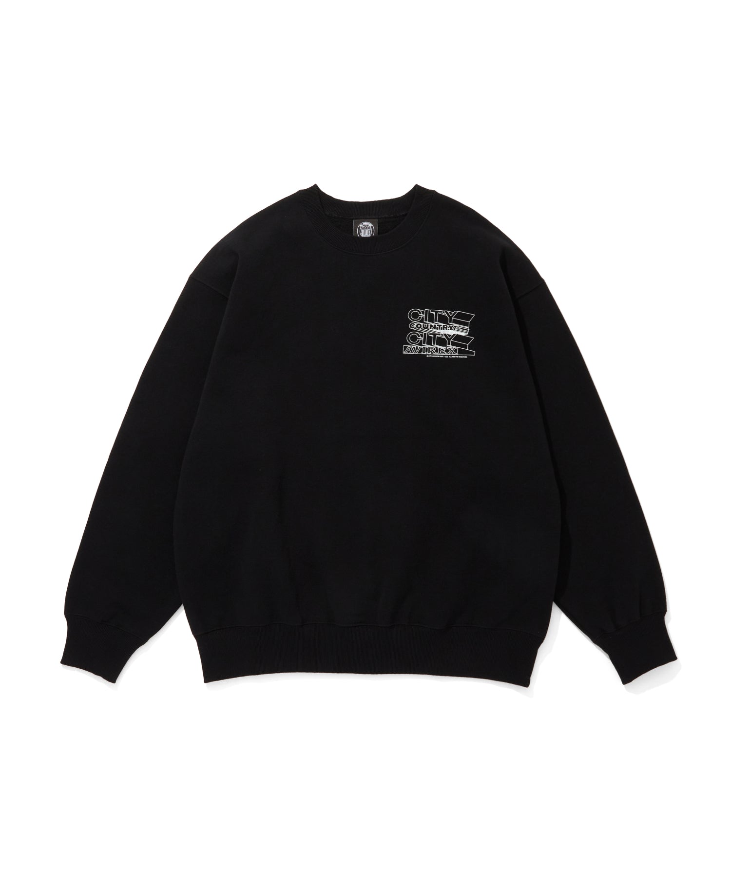 CITY COUNTRY CITY x AVIREX_SWEAT SHIRT