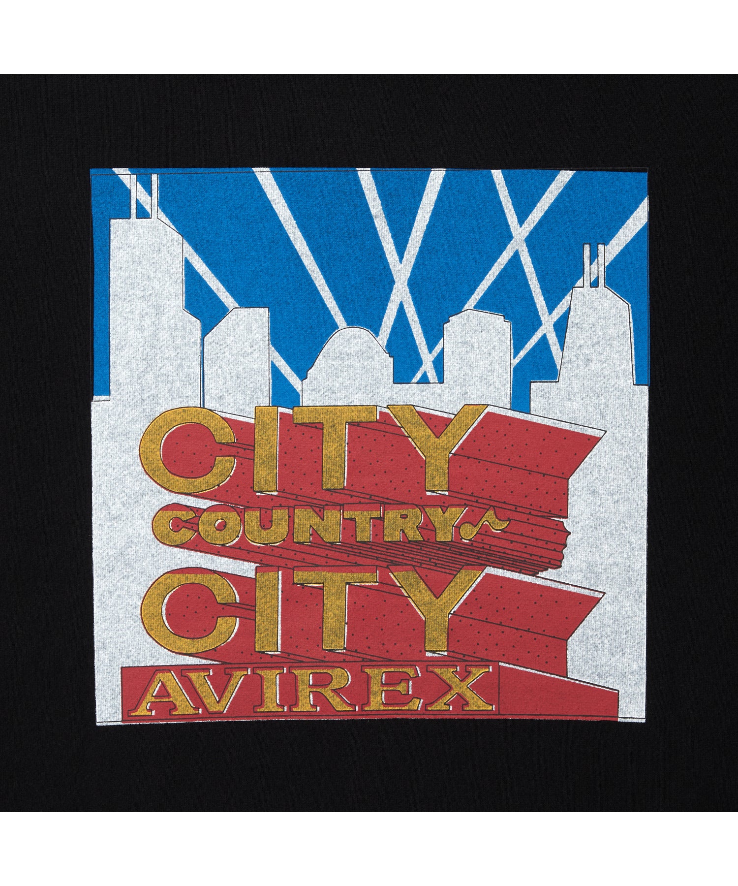 CITY COUNTRY CITY x AVIREX_SWEAT SHIRT