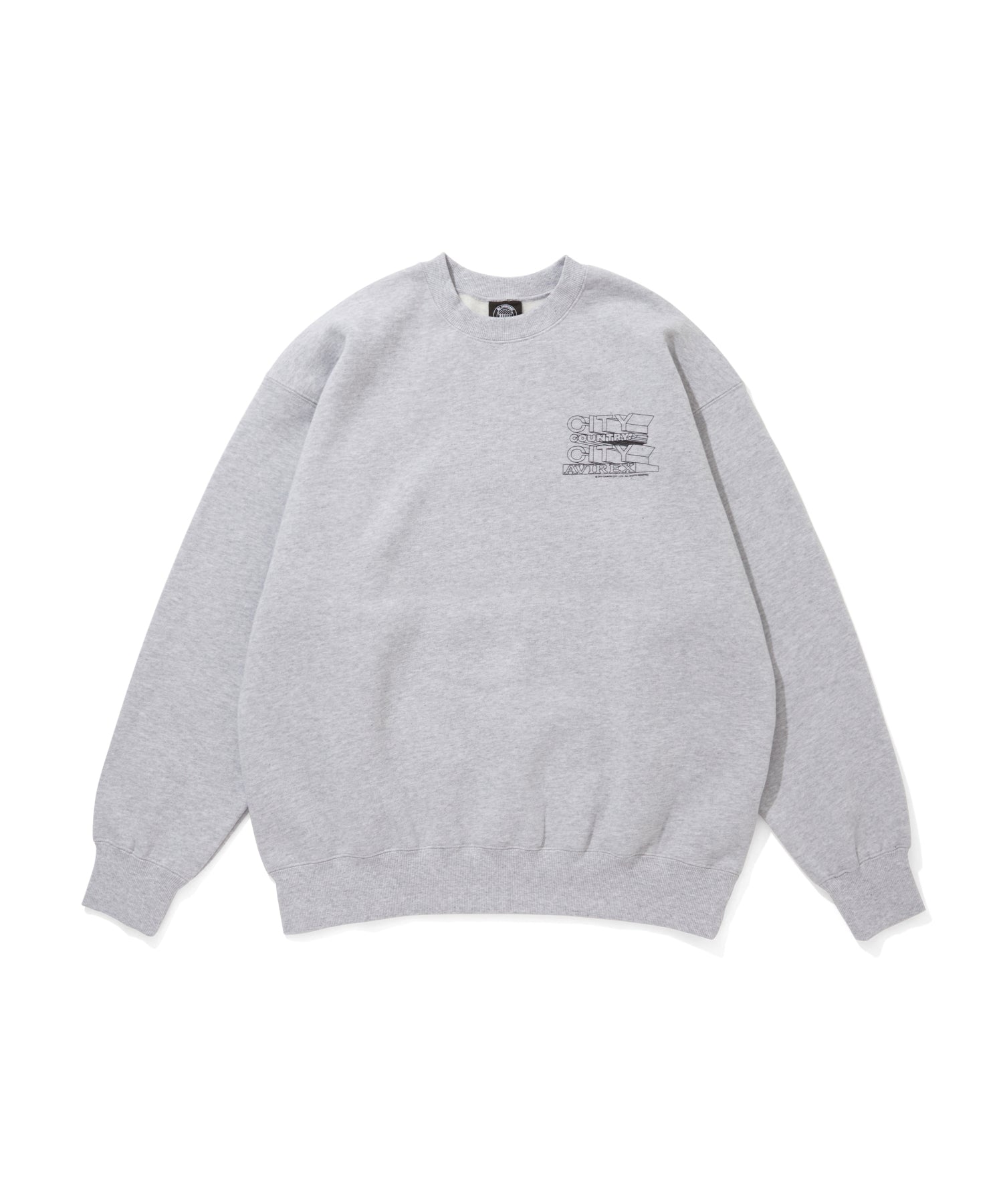 CITY COUNTRY CITY x AVIREX_SWEAT SHIRT
