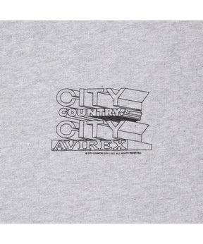 CITY COUNTRY CITY x AVIREX_SWEAT SHIRT