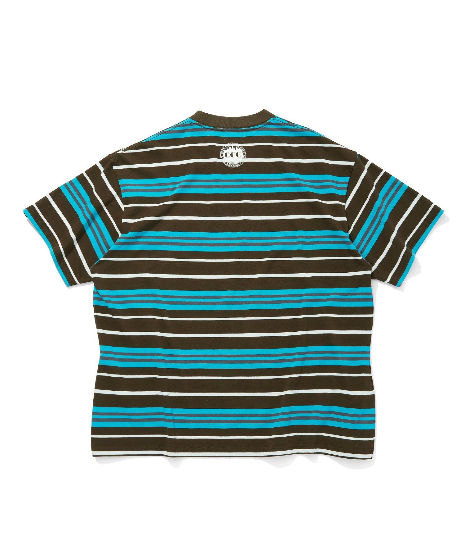 トップス CHEERFUL WEDNESDAY Multi Border Shirt Wednesday Womens T-Shirt | Ladies Goody Addams Connected