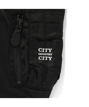 CITY COUNTRY CITY x AVIREX_EMBROIDERED LOGO MA-1