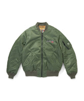 CITY COUNTRY CITY x AVIREX_EMBROIDERED LOGO MA-1