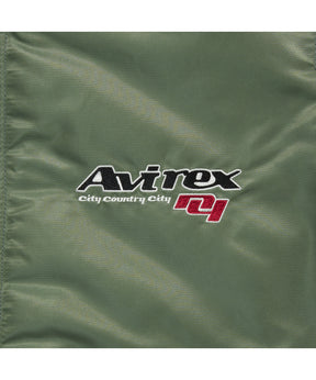 CITY COUNTRY CITY x AVIREX_EMBROIDERED LOGO MA-1