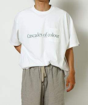 COTTON POCKET T-SHIRTS_Cascades of colour