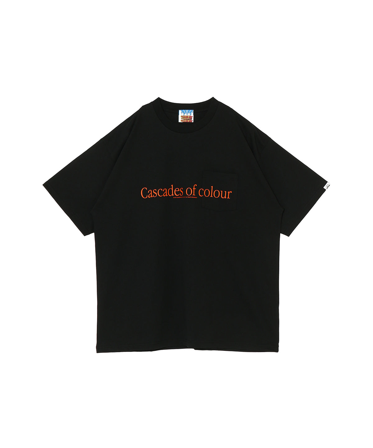 COTTON POCKET T-SHIRTS_Cascades of colour