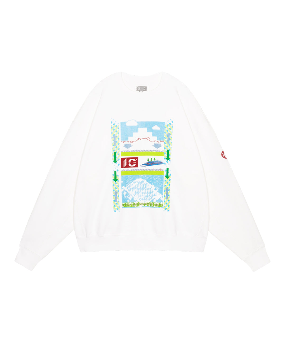 AS Objects from shapes CREW NECK