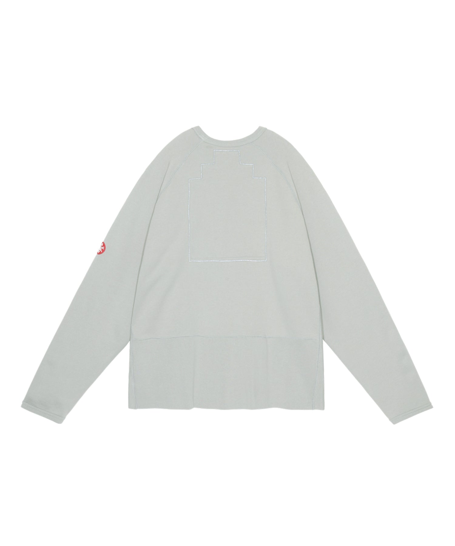 HALF PANEL RIB CREW NECK