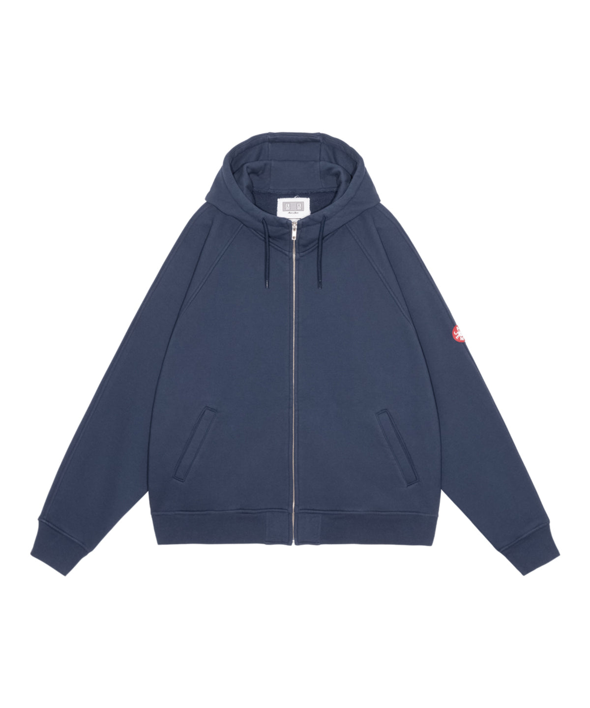 SOLID BIG HEAVY ZIP HOODY
