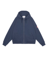 SOLID BIG HEAVY ZIP HOODY