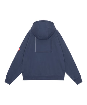 SOLID BIG HEAVY ZIP HOODY
