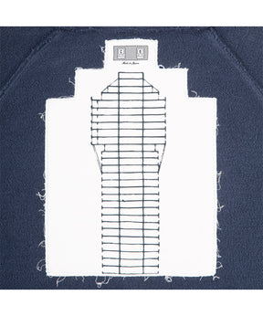 SOLID BIG HEAVY ZIP HOODY