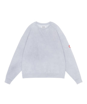 OVERDYE PANEL SHOULDER CREW NECK