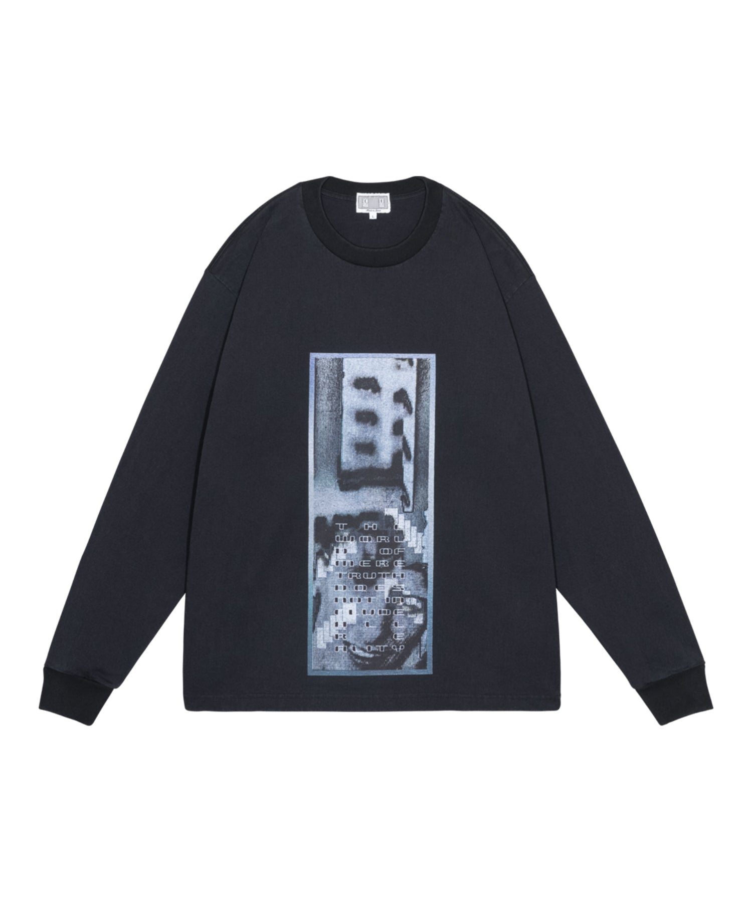 WASHED AS Mere Reality LONG SLEEVE T