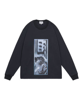 WASHED AS Mere Reality LONG SLEEVE T