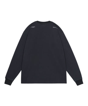 WASHED AS Mere Reality LONG SLEEVE T