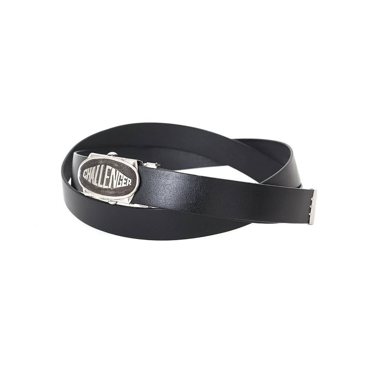LOGO LEATHER BELT - CHALLENGER (チャレンジャー) - goods