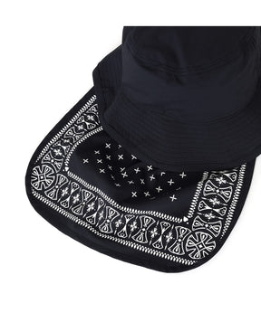 BANDANA BEACH HAT