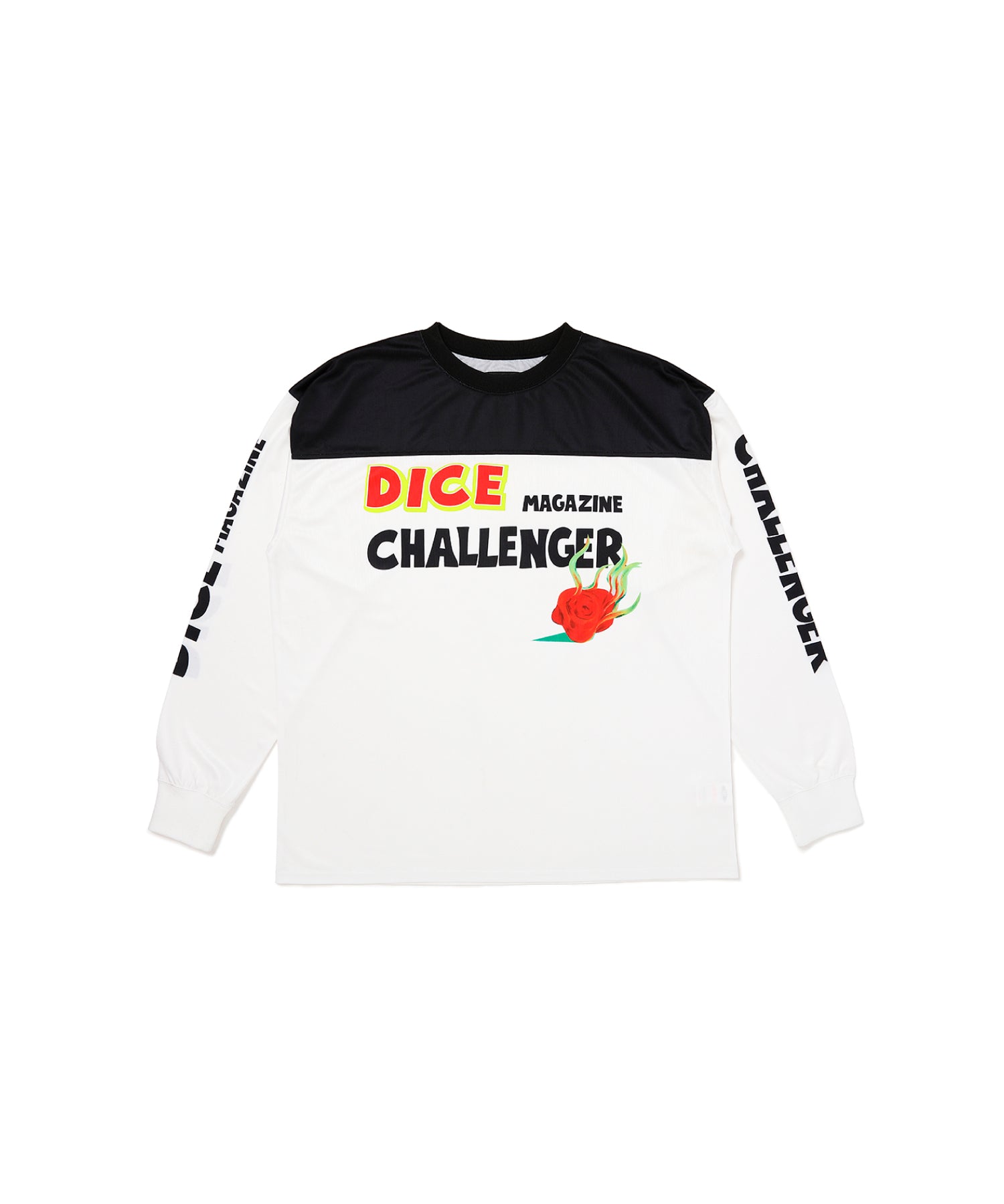 L/S DRY DICE TEE - DicE Magazine x CHALLENGER