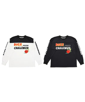 L/S DRY DICE TEE - DicE Magazine x CHALLENGER
