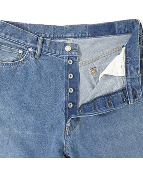 CLASSIC DENIM PANTS / WASHED INDIGO