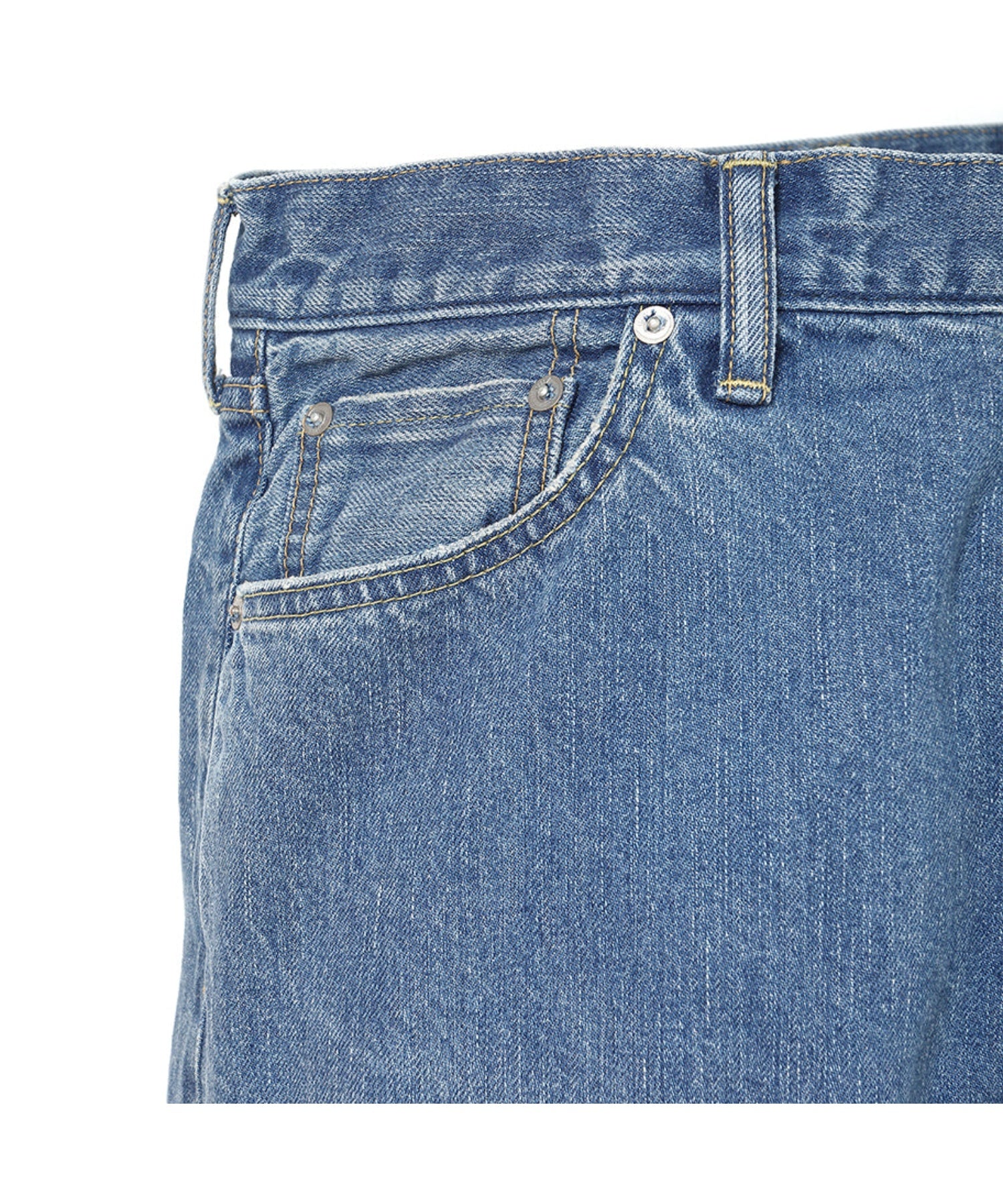 CLASSIC DENIM PANTS / WASHED INDIGO