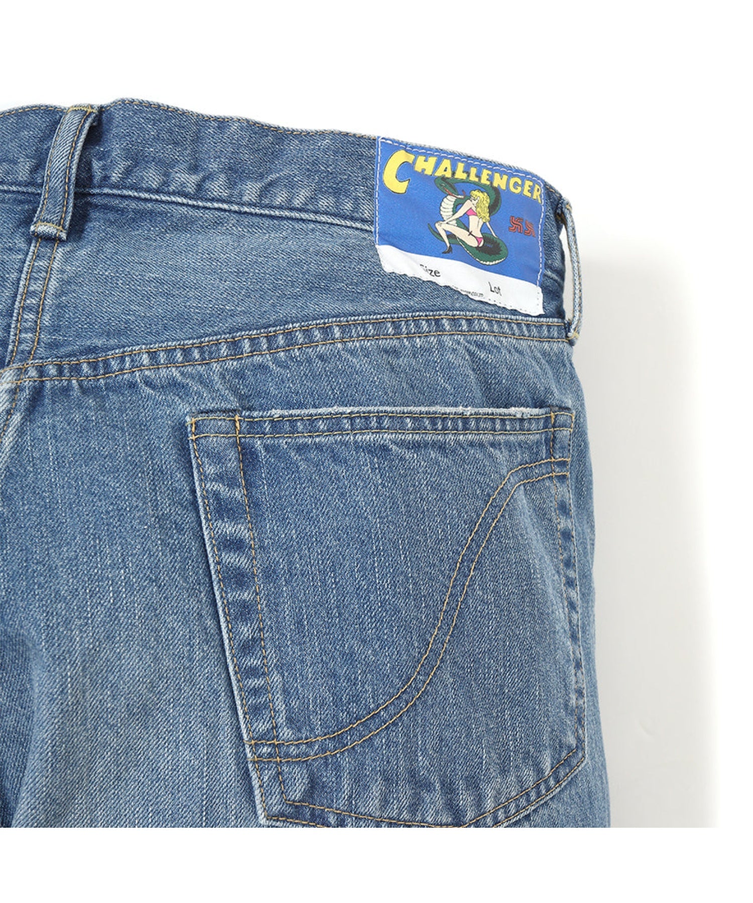 CLASSIC DENIM PANTS / WASHED INDIGO