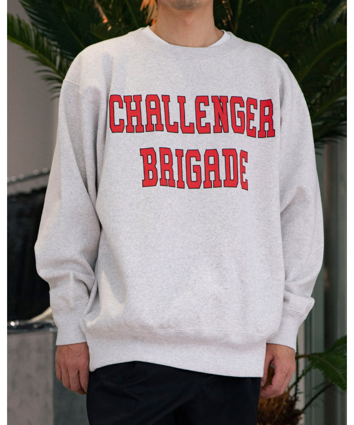 COLLEGE LOGO C/N SWEAT