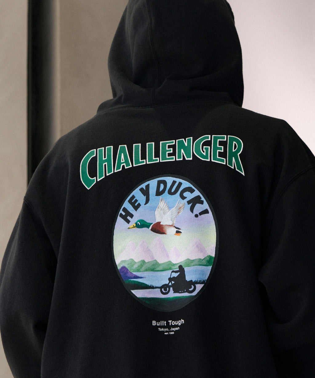 HEY DUCK ZIP HOODIE - CHALLENGER (チャレンジャー) - tops (トップス 