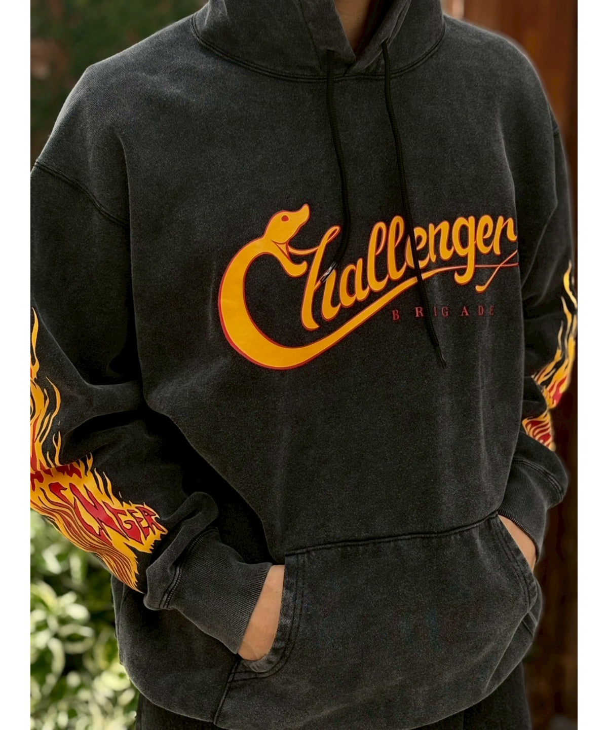 SNAKING LOGO HOODIE