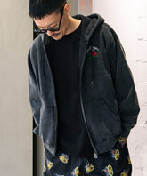 ROSE ZIP HOODIE