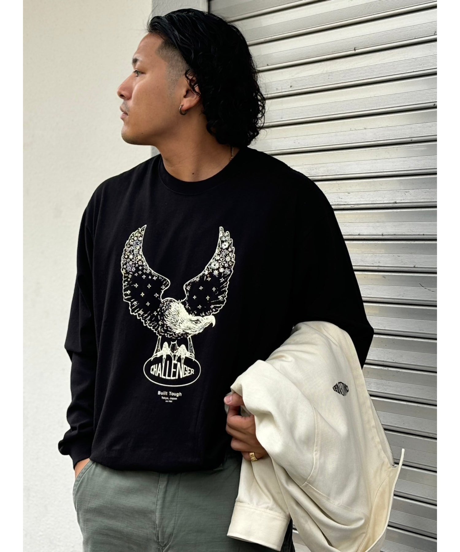 L/S OVAL EAGLE TEE