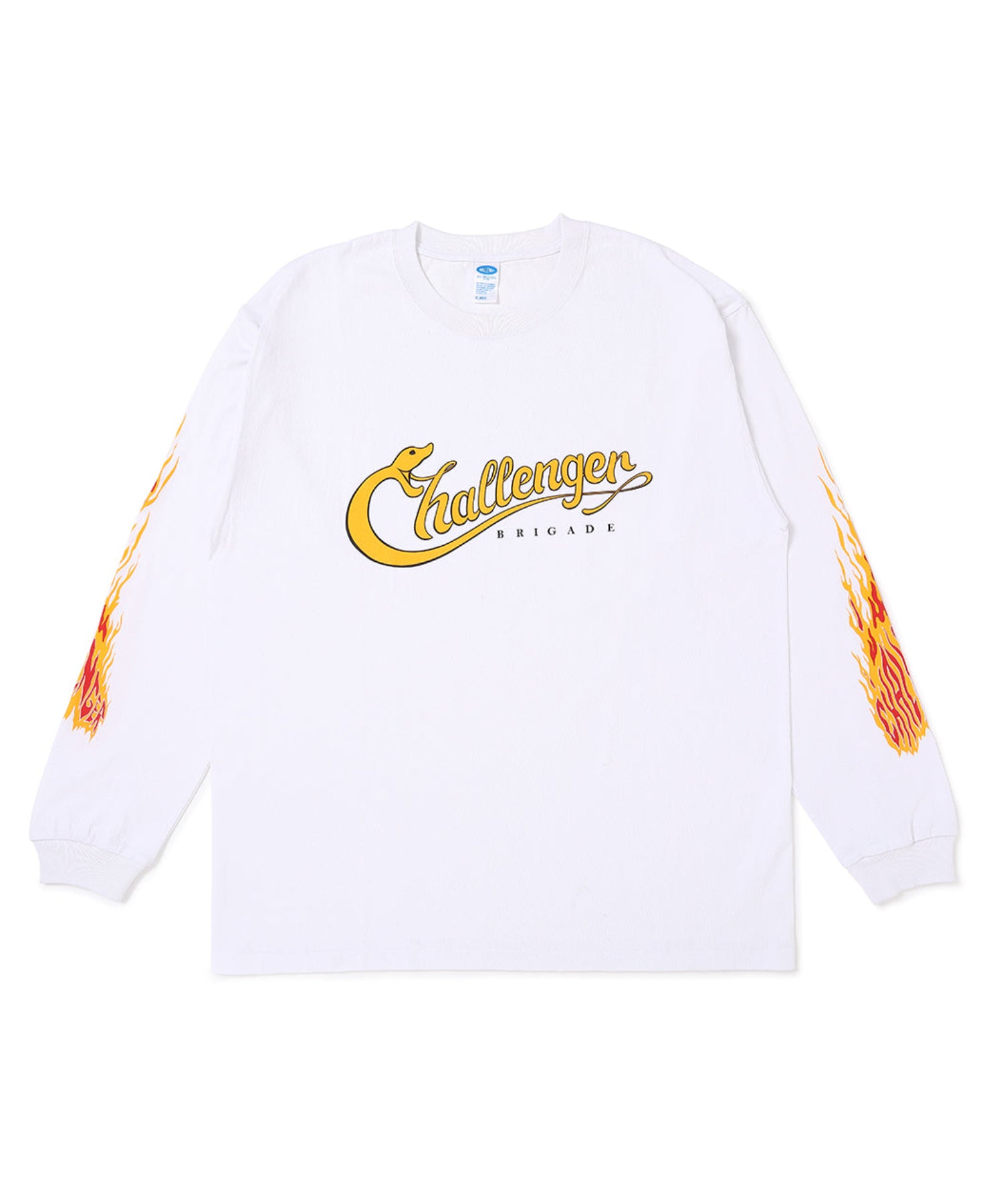 L/S SNAKING LOGO TEE - CHALLENGER (チャレンジャー) - tops