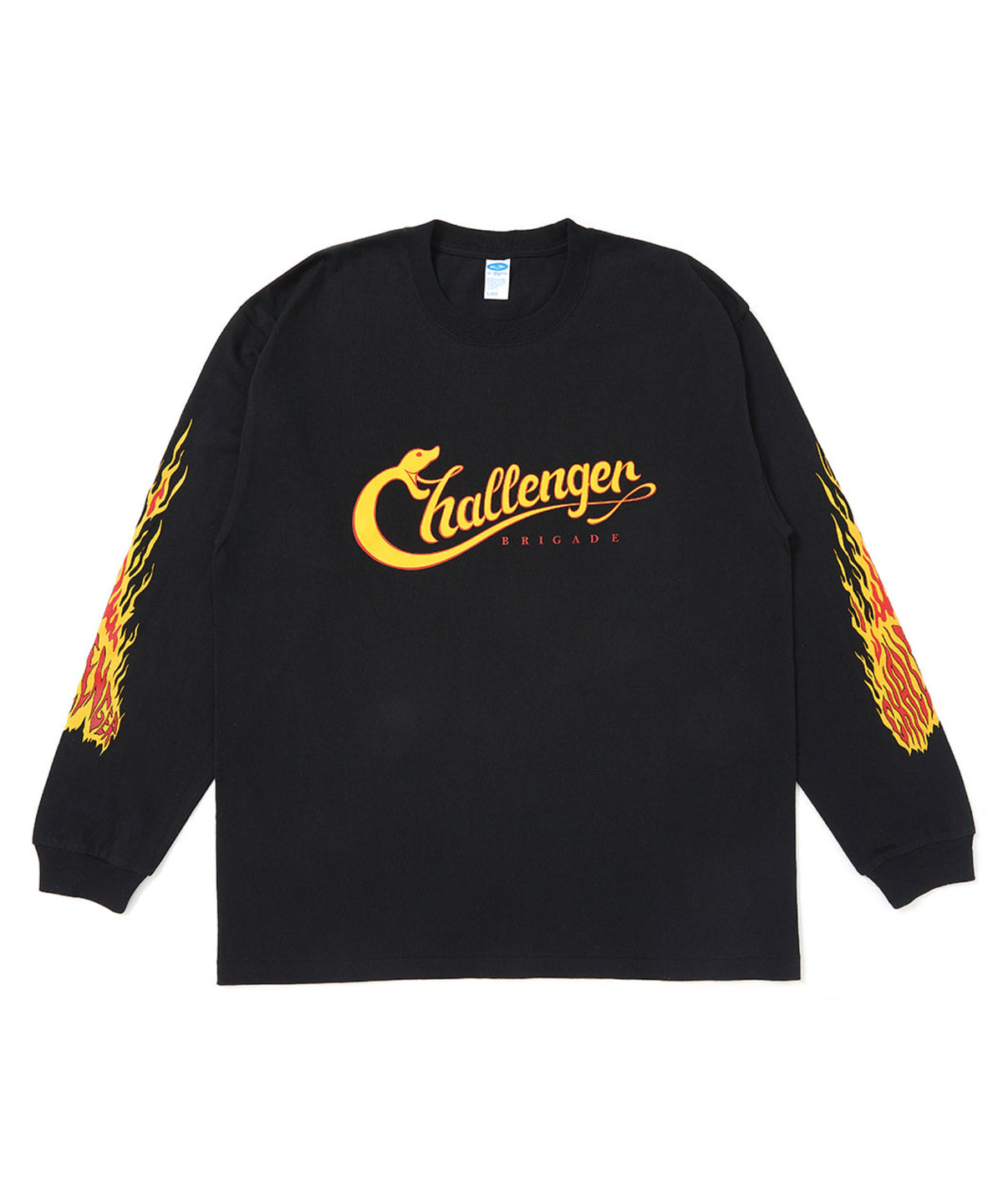 L/S SNAKING LOGO TEE